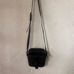 Coach Black Leather Crossbody Bag